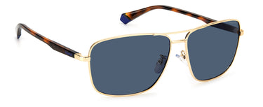 Men Polaroid Sunglasses: PLD 2119/G/S - Gold(2) - SpecSMART Eye Clinic (Diagonal View)